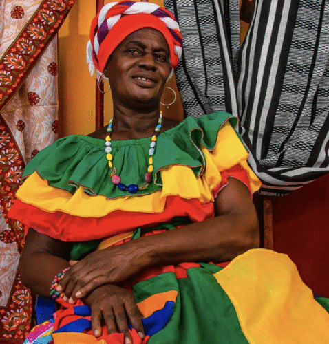 Mujer de raza negra Cartagena de Indias Colombia